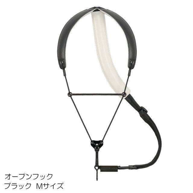 BREATHTAKING ブレステイキング サックス ストラップ ライザ II R ブラック Mサイズ ノーマルフックタイプ