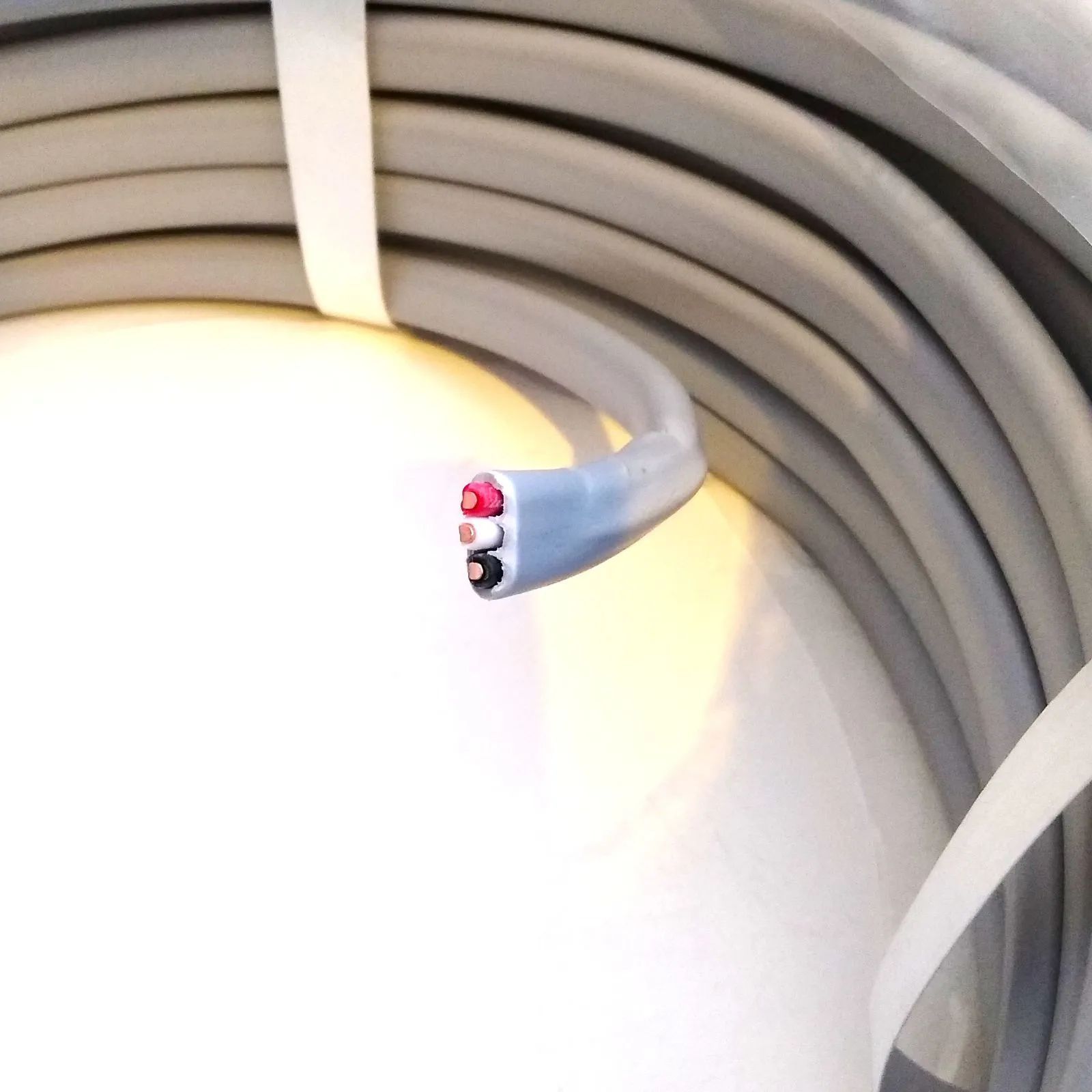  XY 320 E 矢崎電線 ソフトEM 600 V EEF F 3 2 0㎜ 灰 黒白赤 電線 建築資材 電気工事 ケーブル 電設資材 材料 資材