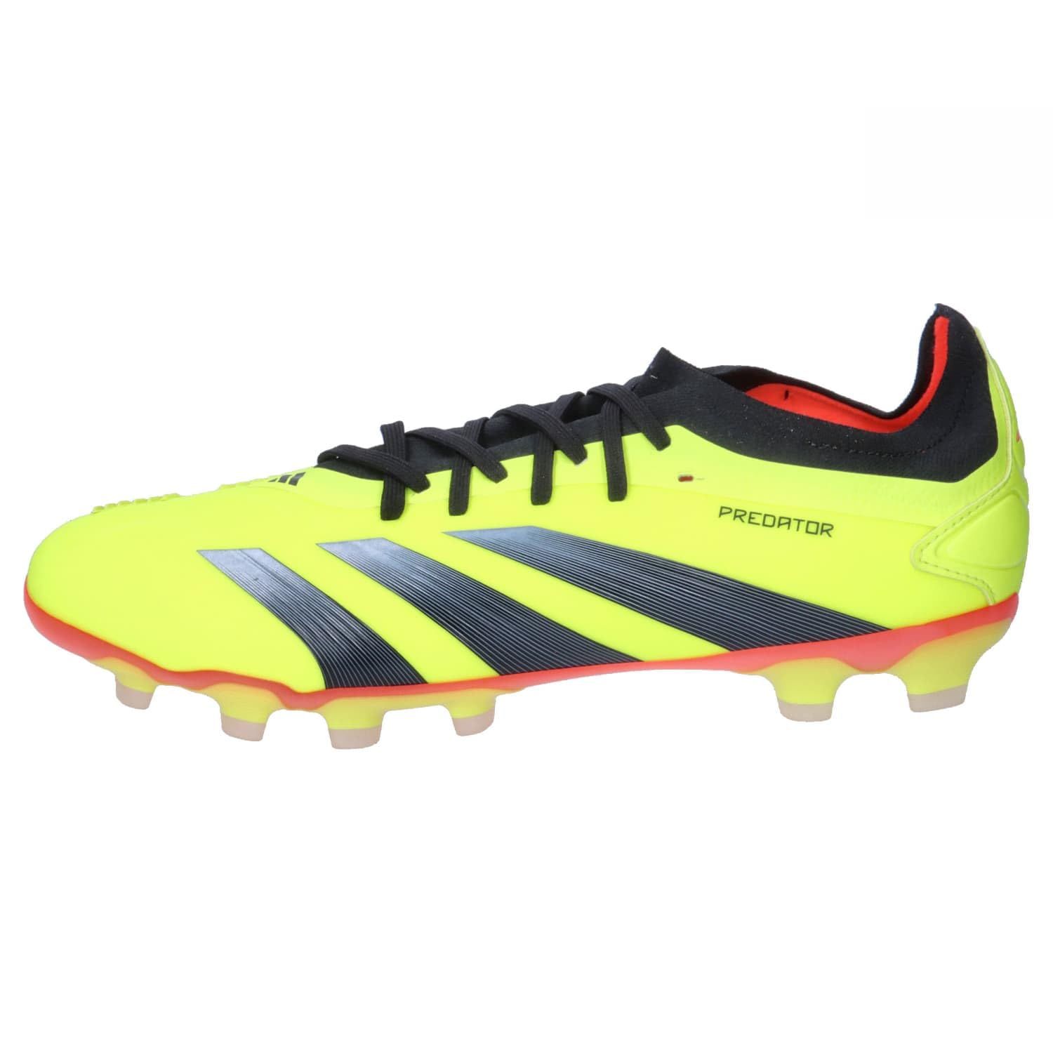 アディダス サッカースパイク プレデター 24 プロ HG AG 土 人工芝用 MDK 14 チームソーラーイエロー コアブラック ソーラーレッド IG 7732 26.5 cm