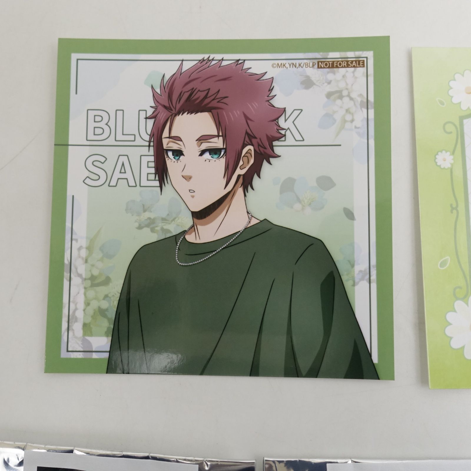 ブルーロック 糸師冴 缶バッジ カード フォト トレカ ましかく