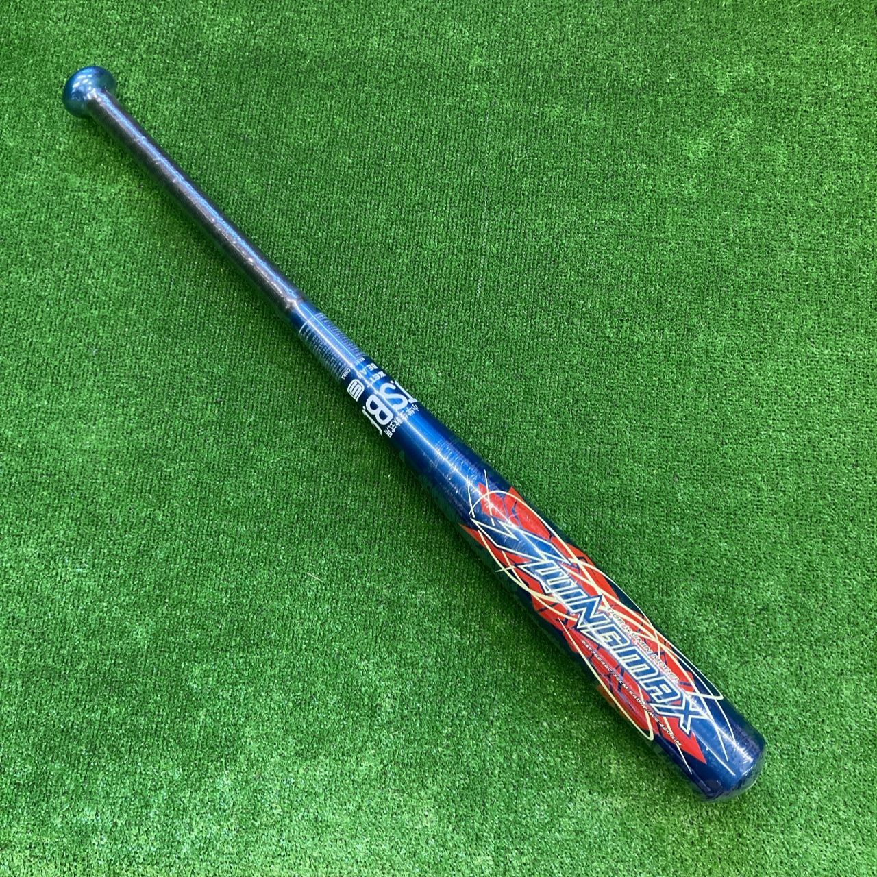 色 ゼット 少年軟式用バット 76㎝460 g ミドル ンス ネイビー 2900