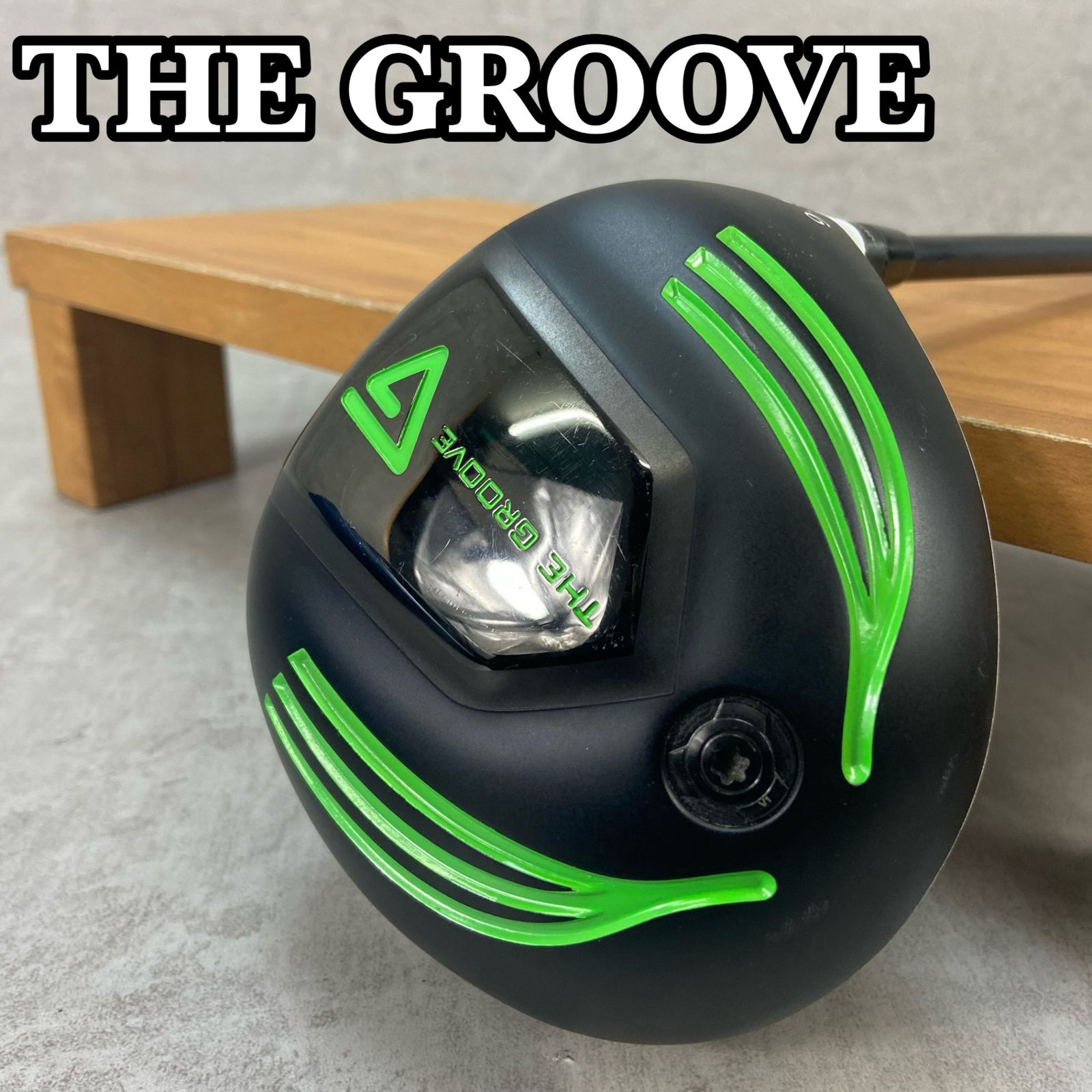 バーティカルグルーブ VGG メンズゴルフ ドライバー 9.5° SR 右利き用 VERTICAL GROOVE