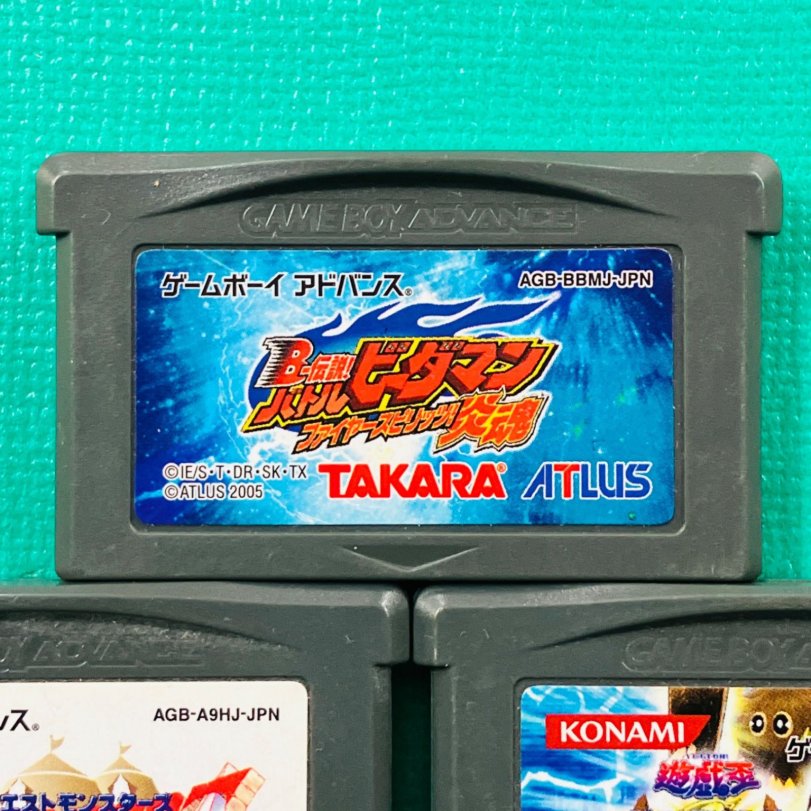 ソフトのみ3点セット】ゲームボーイアドバンス B-伝説バトル