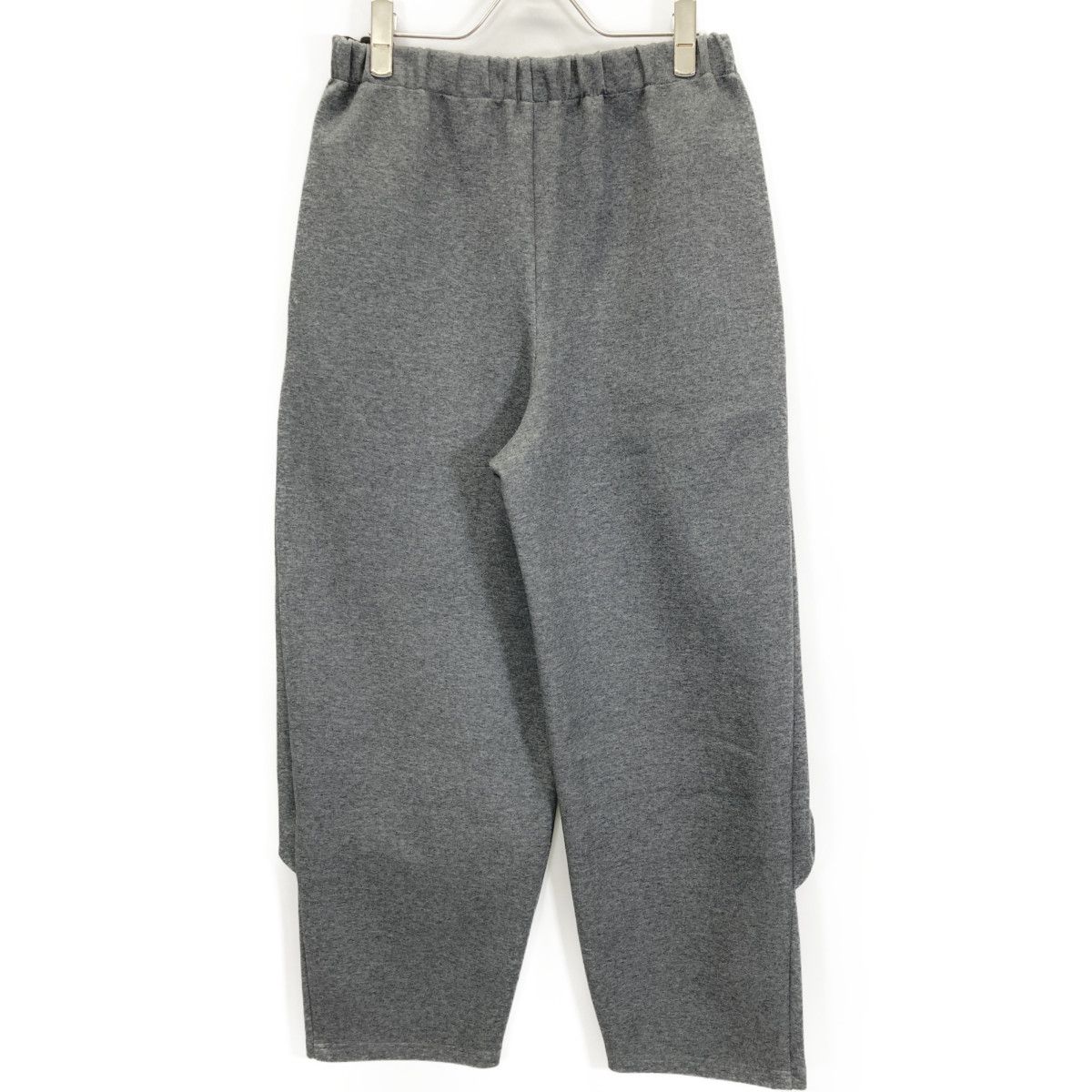 ENFOLD エンフォルド 25AW 300IA481-2891 ﾁｬｺｰﾙｸﾞﾚｰ ｺｯﾄﾝ混 SOLID OVAL