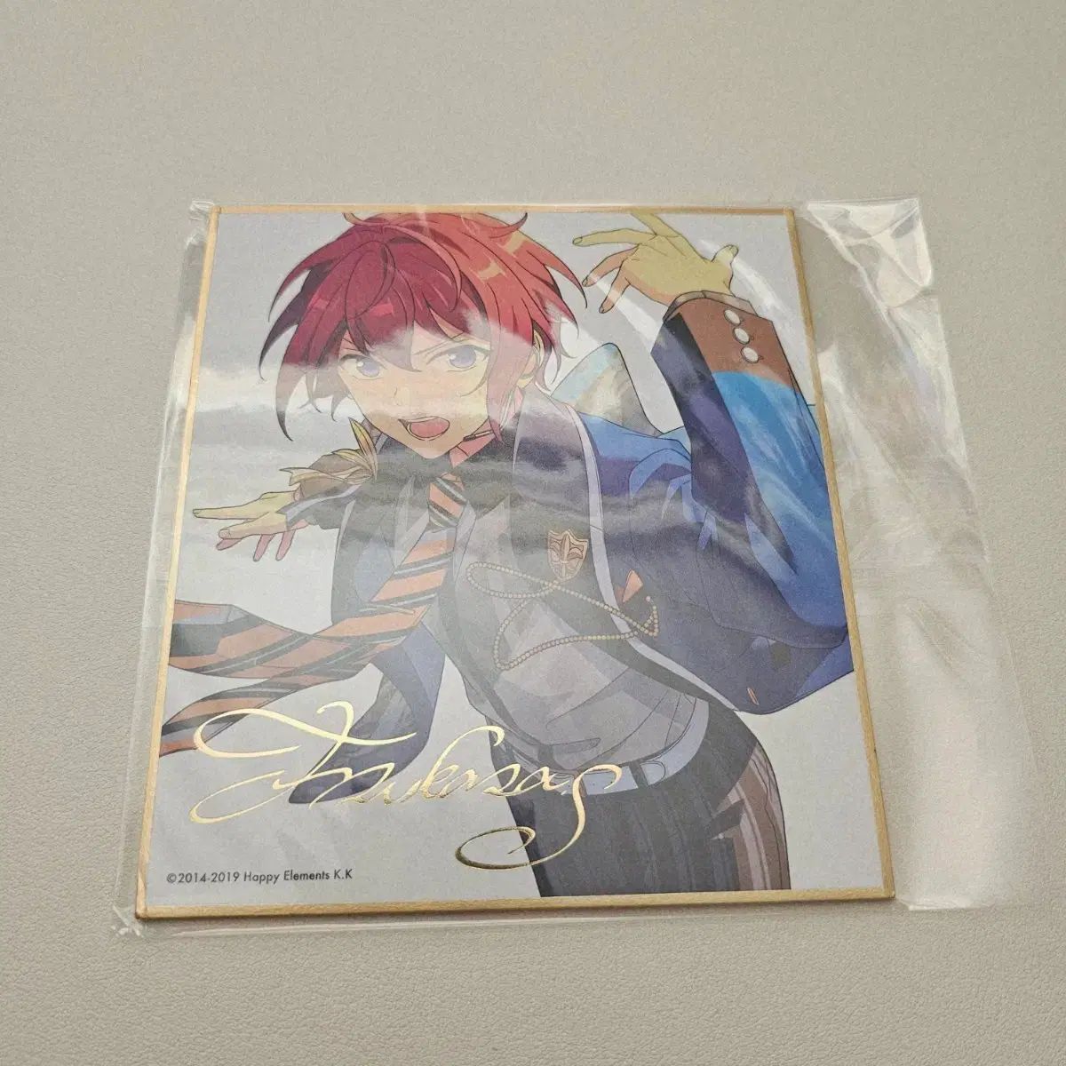 あんさんぶるスターズ！ 朱桜 司 ビジュアル色紙 - メルカリ