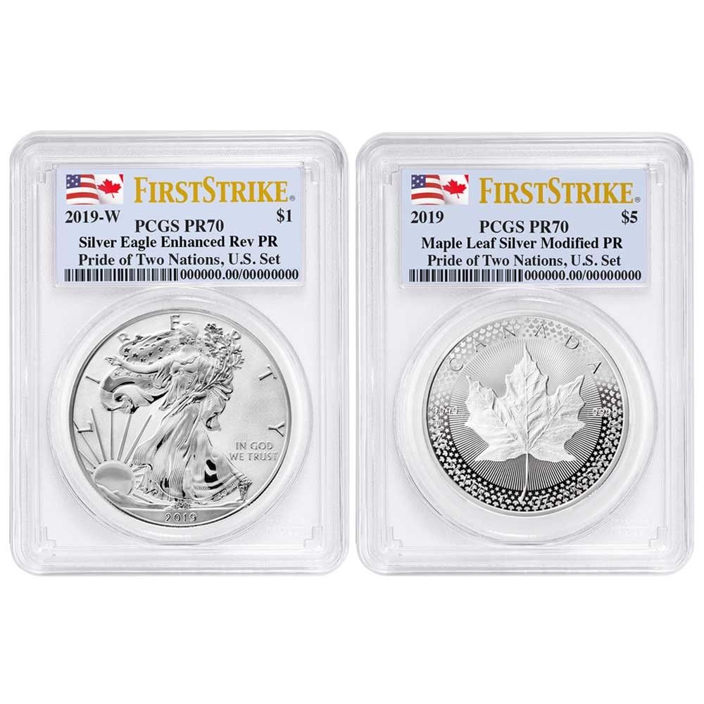 2枚セット - 2019年 プライド・オブ・ツー・ネイションズ 米国セット