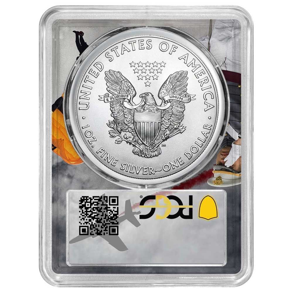 2021年 (W) 1ドル 1オンス T-1 アメリカンシルバーイーグル PCGS MS70