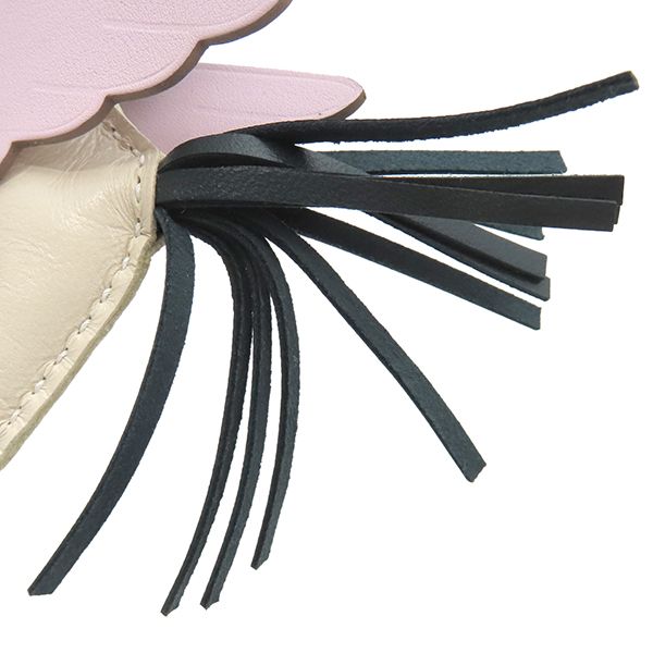  エルメス HERMES バッグチャーム ロデオPM ペガサス ラムスキン アニューミロ クレ×ヴェールシプレ×モーヴペール オフホワイト 緑 ピンク U刻印 製 箱 その他 小物