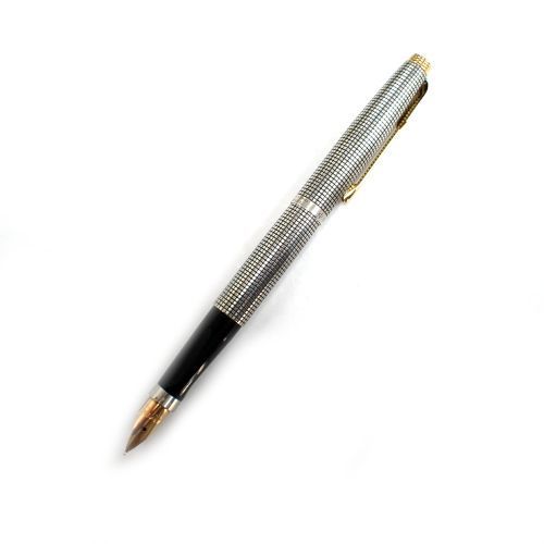 Parker パーカー スターリングシルバー SV 925 シズレ 万年筆 14 K ヴィンテージ