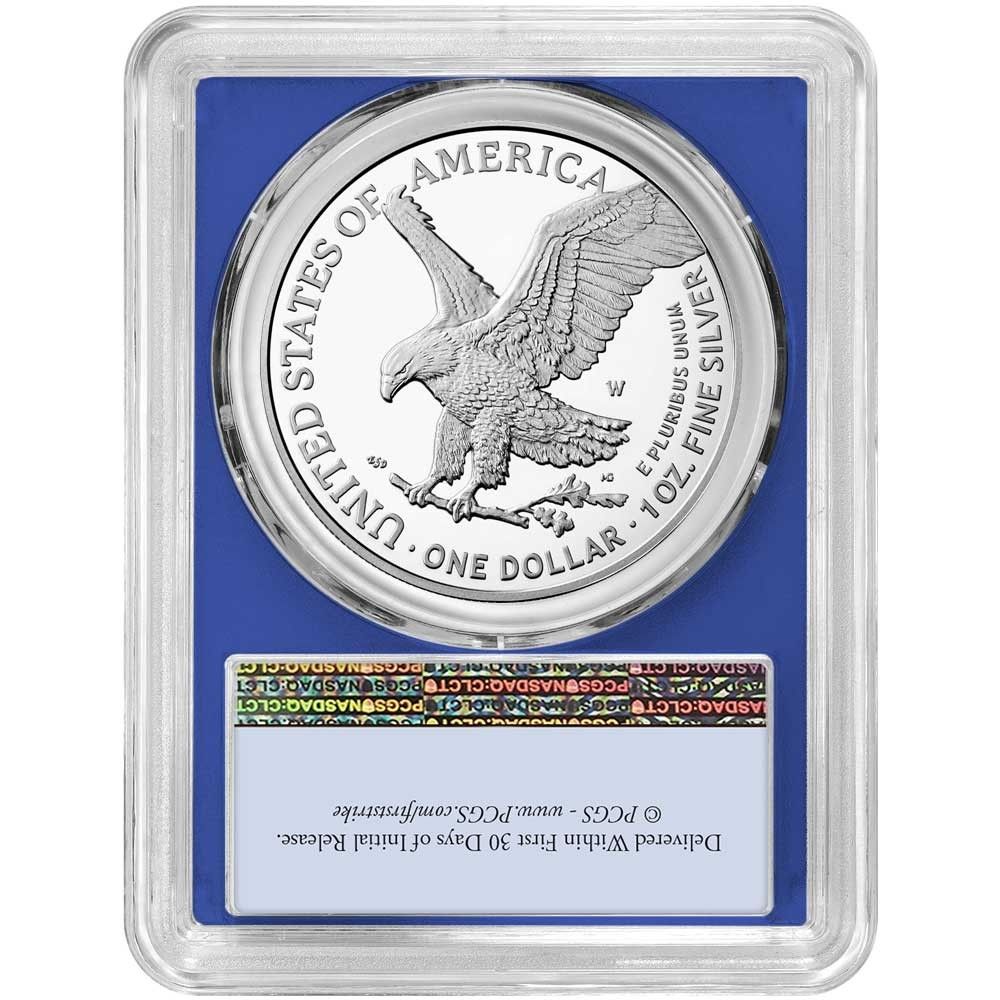 2025-W $1 1オンス プルーフ アメリカンシルバーイーグル PCGS