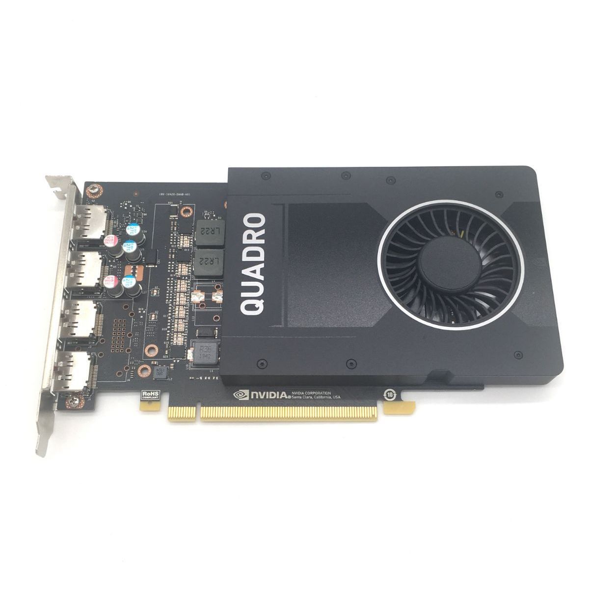 2個セット NVIDIA Quadro P2200 5GB GDDR5X 4画面表示可能 - メルカリ
