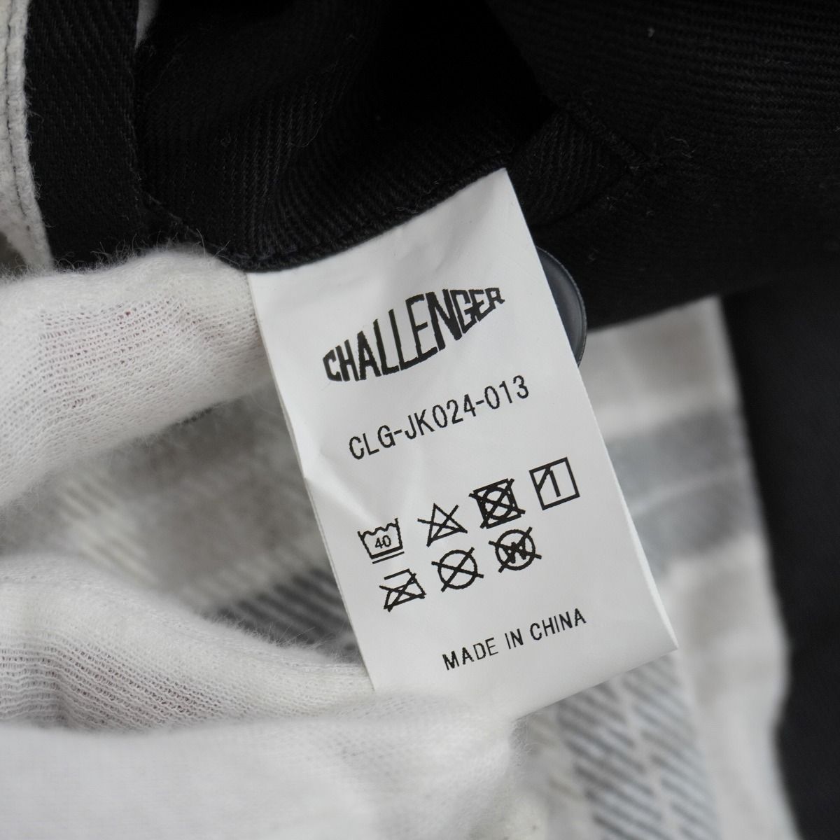 美品 24AW CHALLENGER チャレンジャー UTILITY WORK JACKET 裏地 