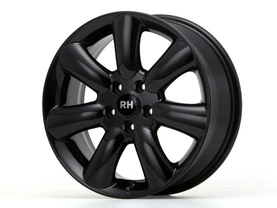 RH MINI F 54 55 56 57 60 ミニ 17インチ マキシライト アルミホイール 1台分 4本セット 17 X 7 J IN 47 ブラック 黒 ホイール