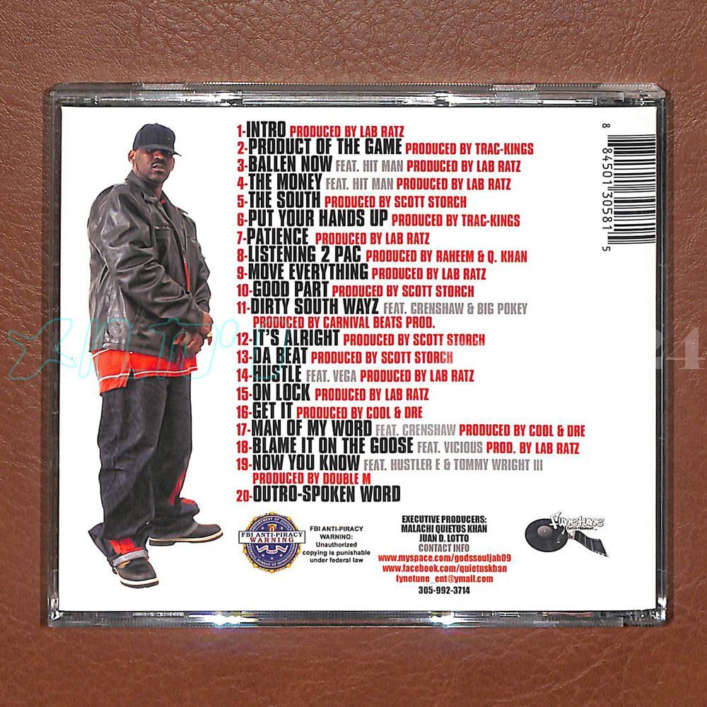 G-RAP/GANGSTA】QUIETUS KHAN /PATIENCE [2025/12] - メルカリ