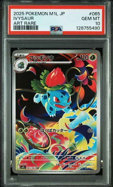 ポケモンカード　フシギダネ　フシギソウ　メガフシギバナ　メガブレイブ　psa10 PSA10 フシギダネ＆フシギソウ＆メガフシギバナex 064/063 065/063 076