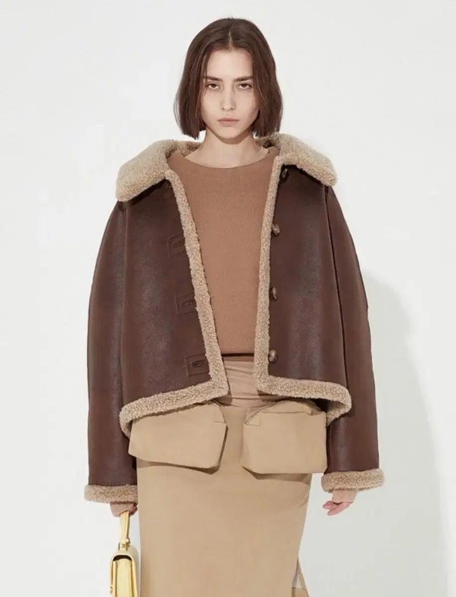  ceeci リー リバーシブル ムートン ジャンパー ブルゾン ジャケット アウター