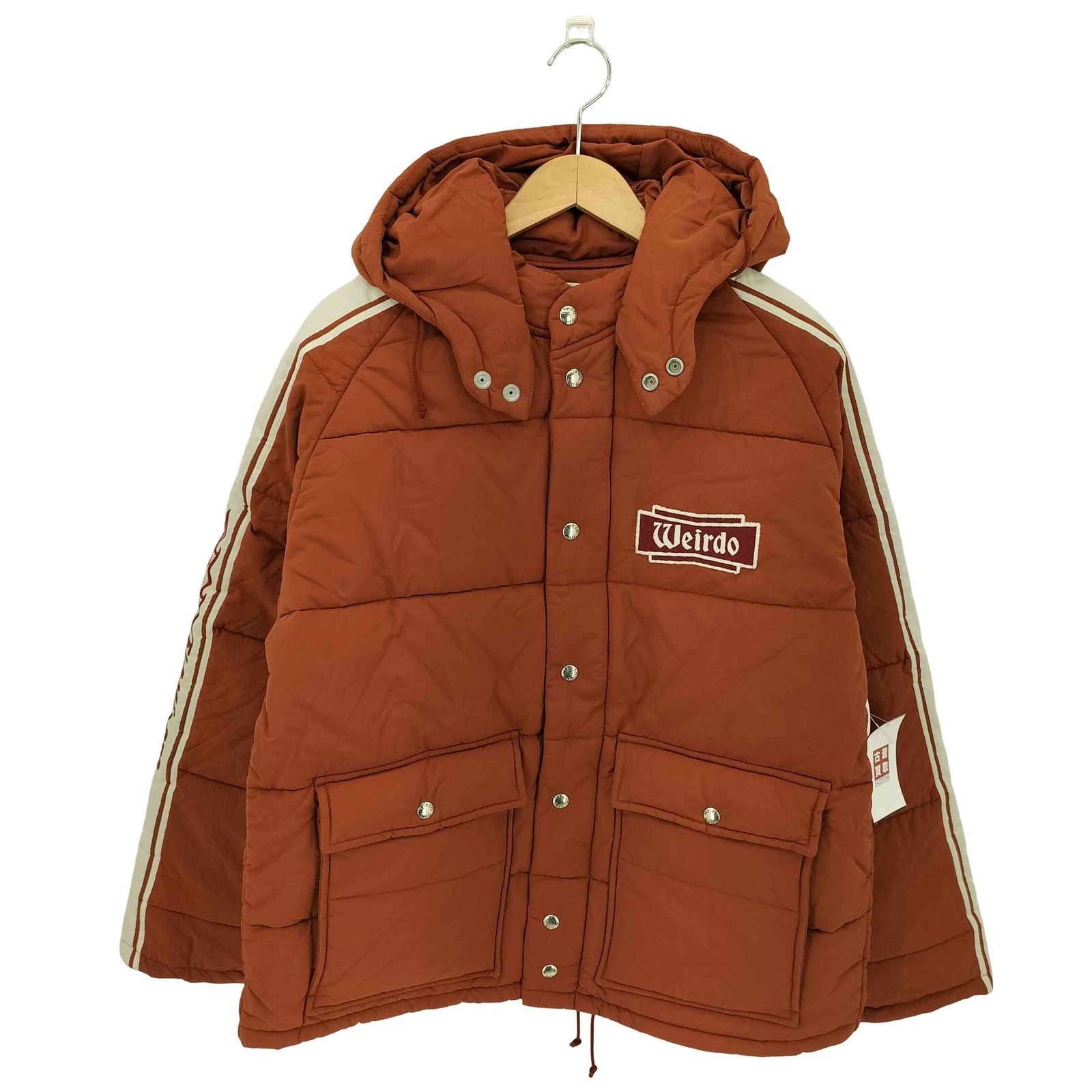 ウィアード WEIRDO FLAME RACING JACKET フレイム ナイロン レーシング