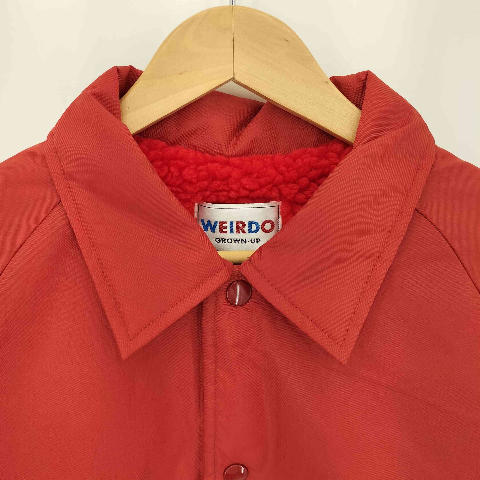 WEIRDO(ウィアード) SPUTNIKS LEATHER PHARAOH バックデザイン レザー ファラオジャケット メンズ  M【中古】【ブランド古着バズストア】 ウィアード WEIRDO SPUTNIKS LEATHER PHARAOH バックデザイン レザー