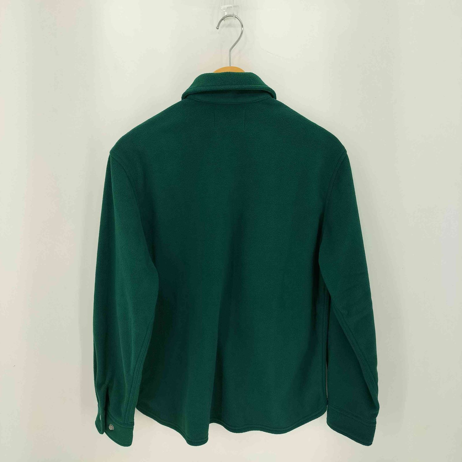 WEIRDO(ウィアード) FLAME L/S FLEECE SHIRTS フレイム ロゴ刺繍 フリース 長袖シャツ  メンズ  S【中古】【ブランド古着バズストア】 ウィアード WEIRDO FLAME L/S FLEECE SHIRTS フレイム ロゴ刺繍