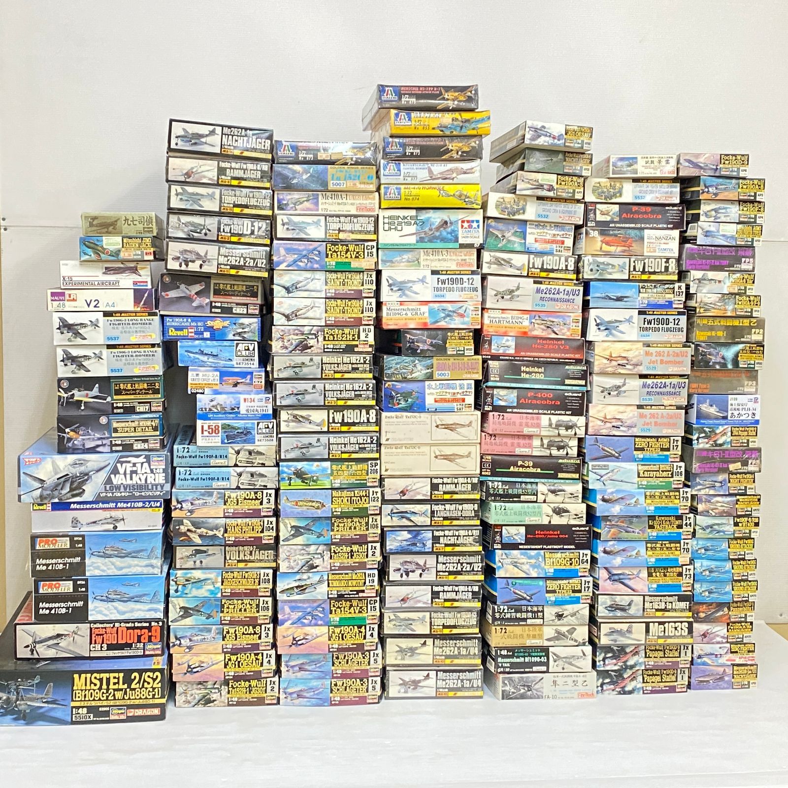口発送 ミリタリー プラモデル 100点以上 超大量 まとめ 戦闘機 戦艦 等 品 smpra 093205