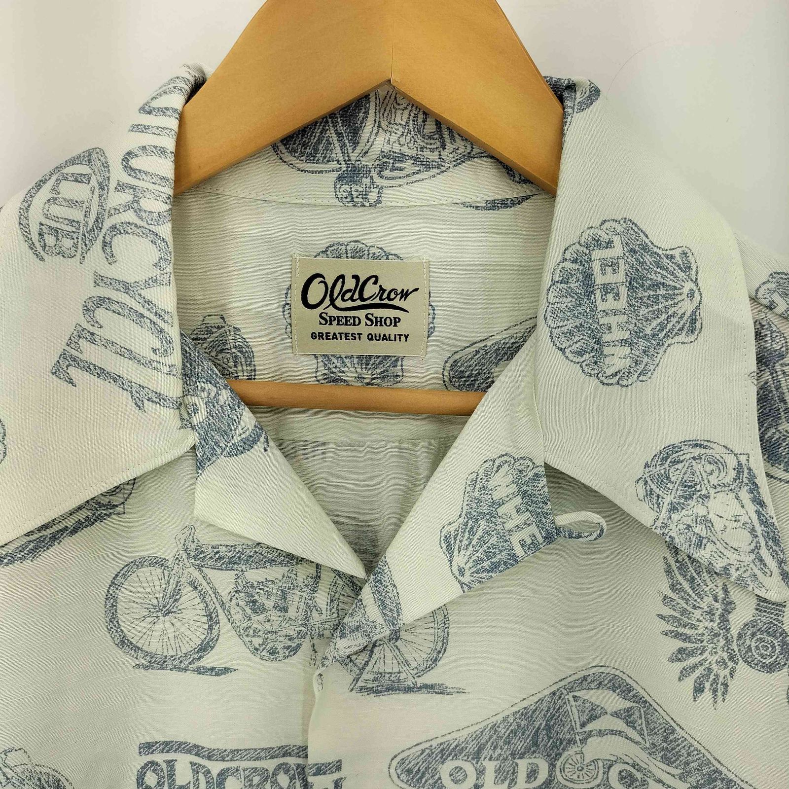 オールドクロウ OLD CROW L.A. MOTORCYCLE GARAGE L/S SHIRTS モーター