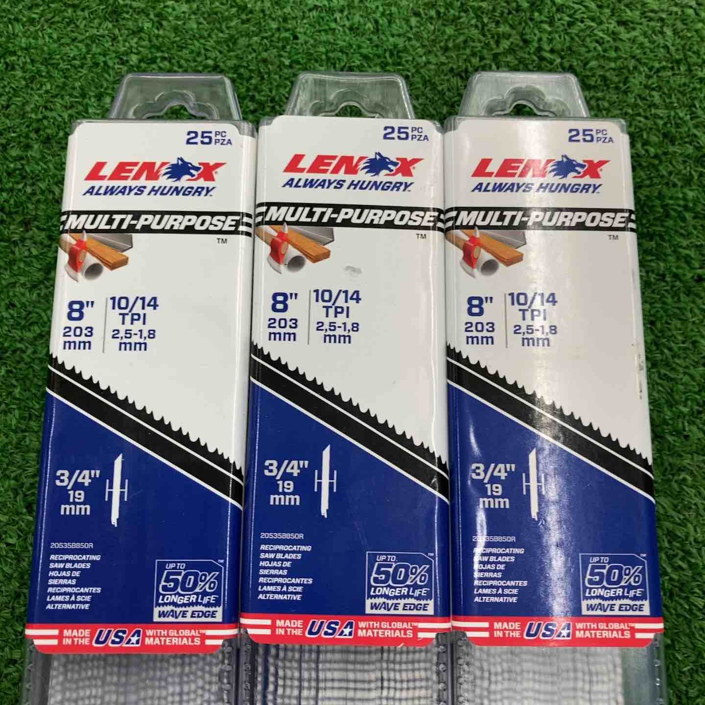 まとめ レノックス LENOX 200 mm セーバーソーブレード 入