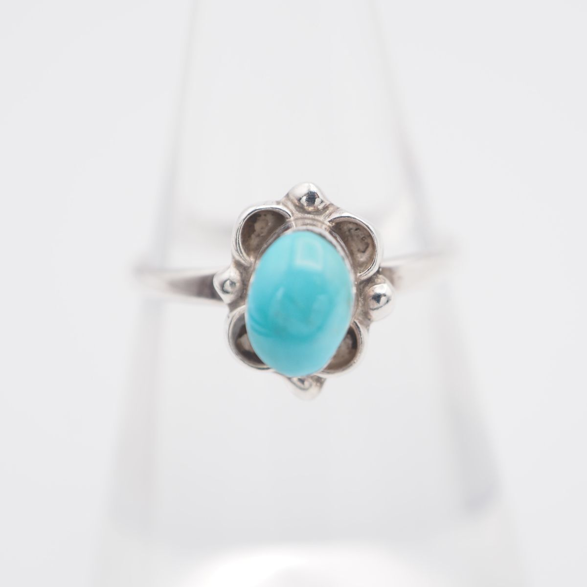 L489 ターコイズ トルコ石 リング デザイン シルバー 指輪