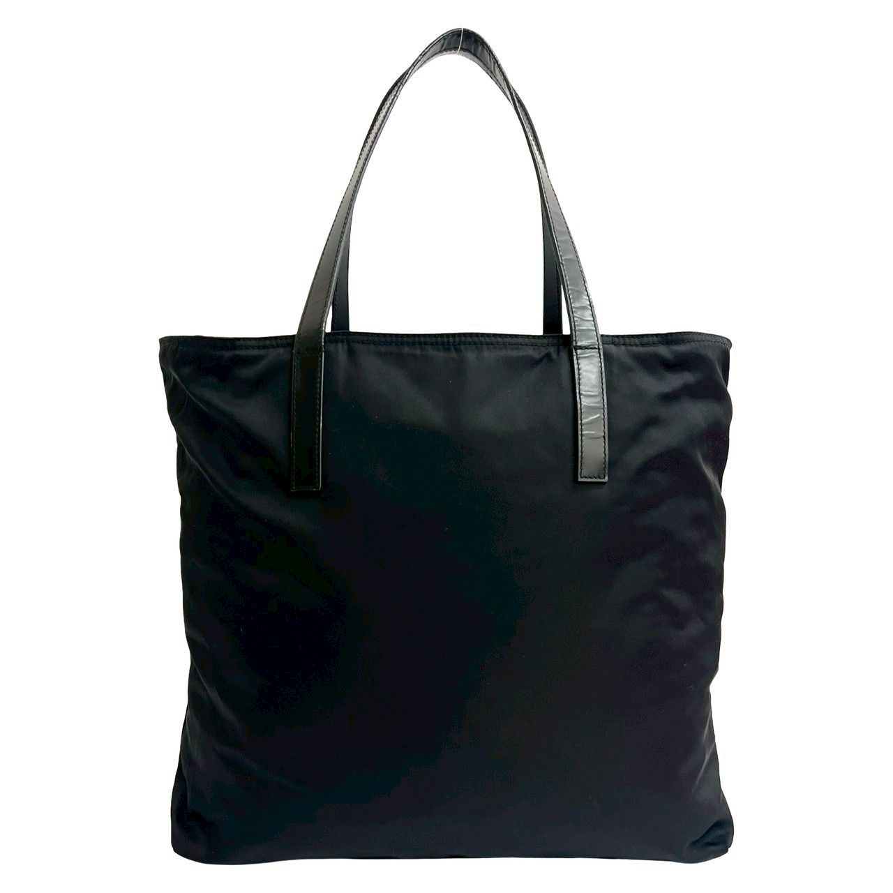  PRADA プラダ 三角ロゴ 金具 レザー 本革 テスート ナイロン トートバッグ ハンドバッグ セミショルダーバッグ ブラック 62789 トートバッグ バッグ