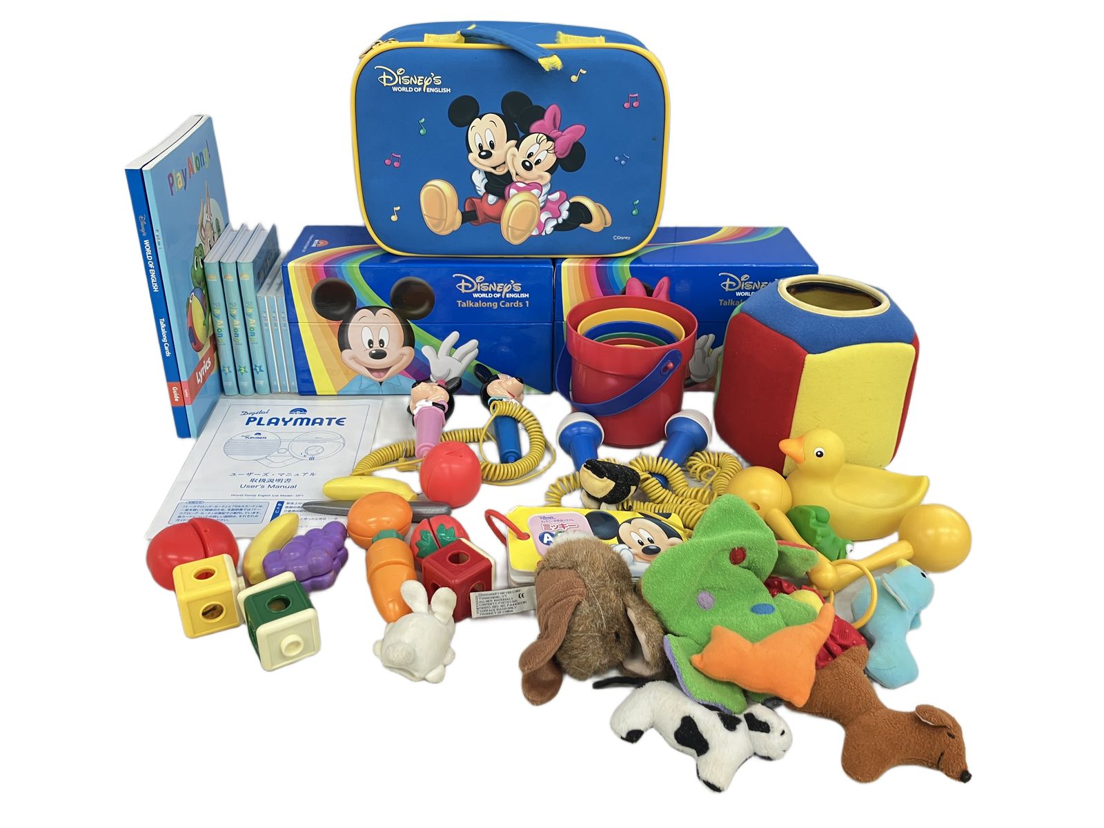 DWE ディズニー 英語システム トークアロング プレイアロング DVD版 ディズニーワールドオブイングリッシュ こども英語教材