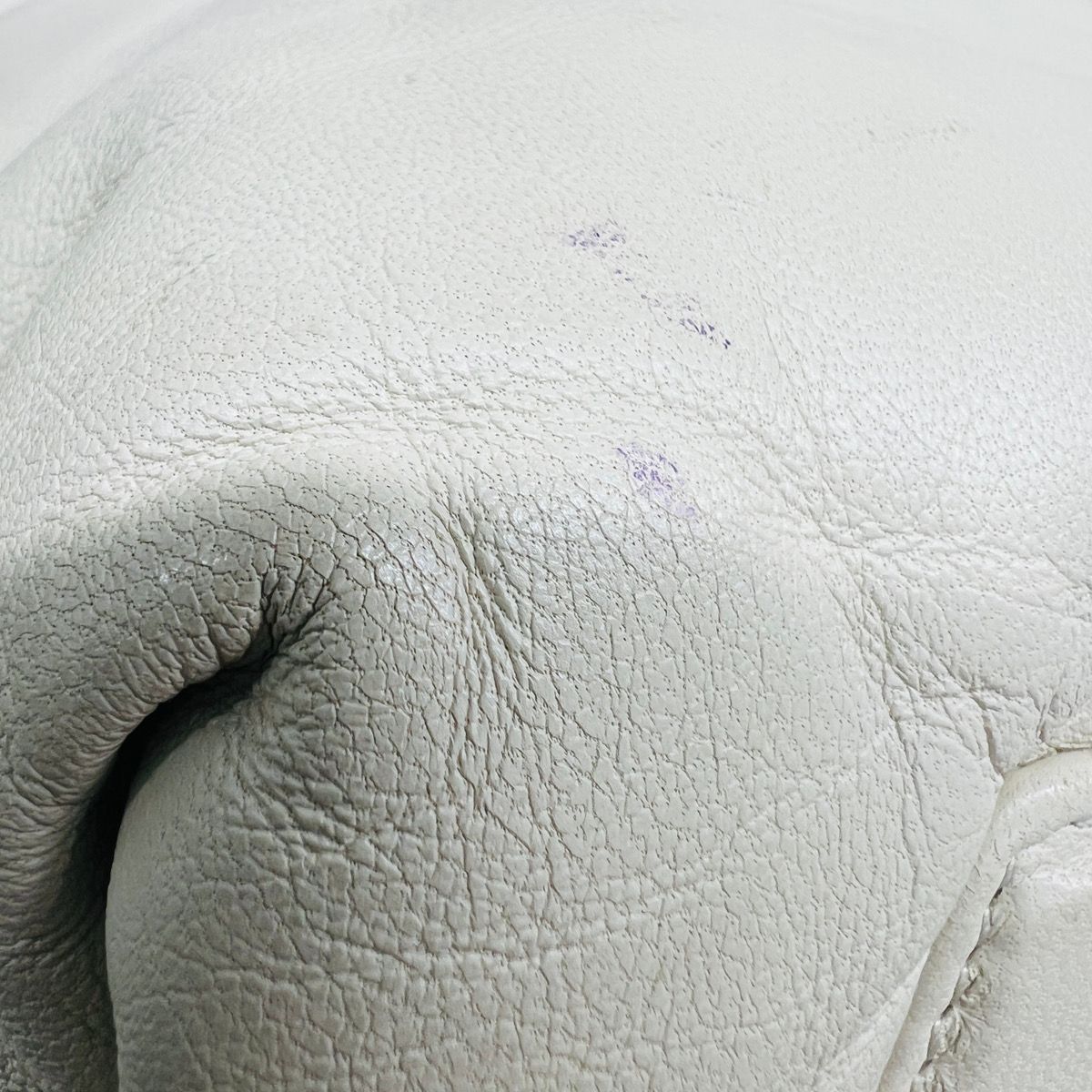  CHANEL シャネル コココクーン GM トートバッグ ココマーク ラムスキン レザー 12番台シリアル ブティックシール付き ホワイト アイボリー ラージ ハンドバッグ ABランク 鑑定済 トートバッグ バッグ