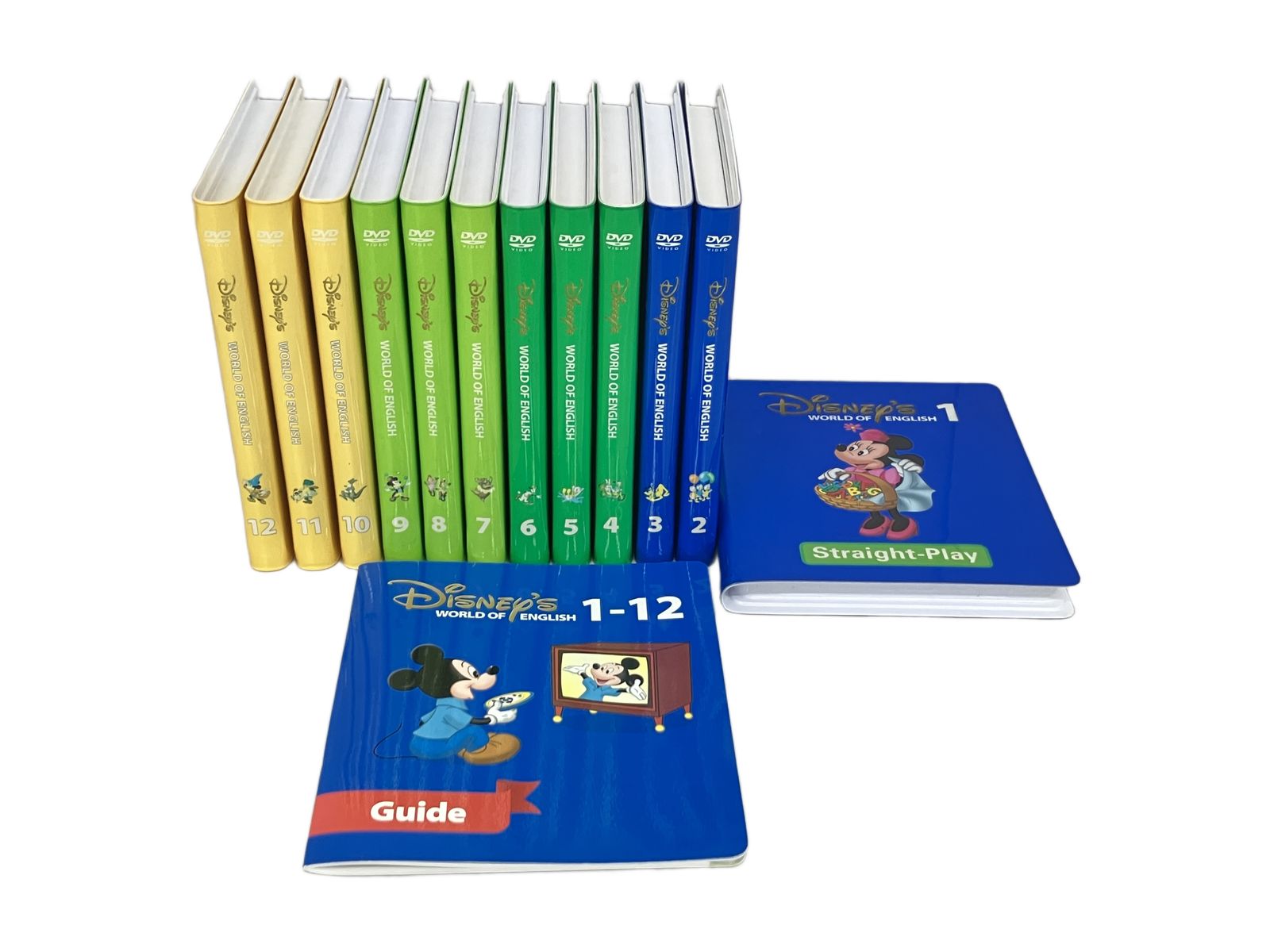 ディズニー英語システム DWE教材多数 DVD CD 本 セット ワールドオブイングリッシュ DWE ディズニー 英語システム ストレート