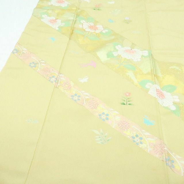 専用Y3680◇新品 正絹 仕付け糸付 手縫い仕立て 宝尽くし 訪問着 着物 専用Y3680◇新品 正絹 仕付け糸付 手縫い仕立て 宝尽くし 訪問着 着物