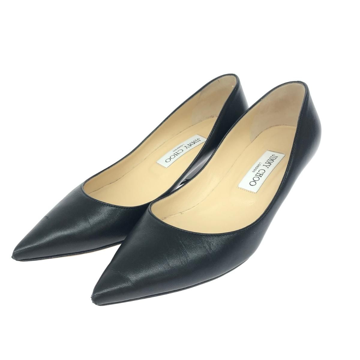 JIMMY CHOO ジミーチュウ パンプス 表記サイズ:37 レザー JIMMY CHOO ジミーチュウ パンプス 表記サイズ:37 レザー