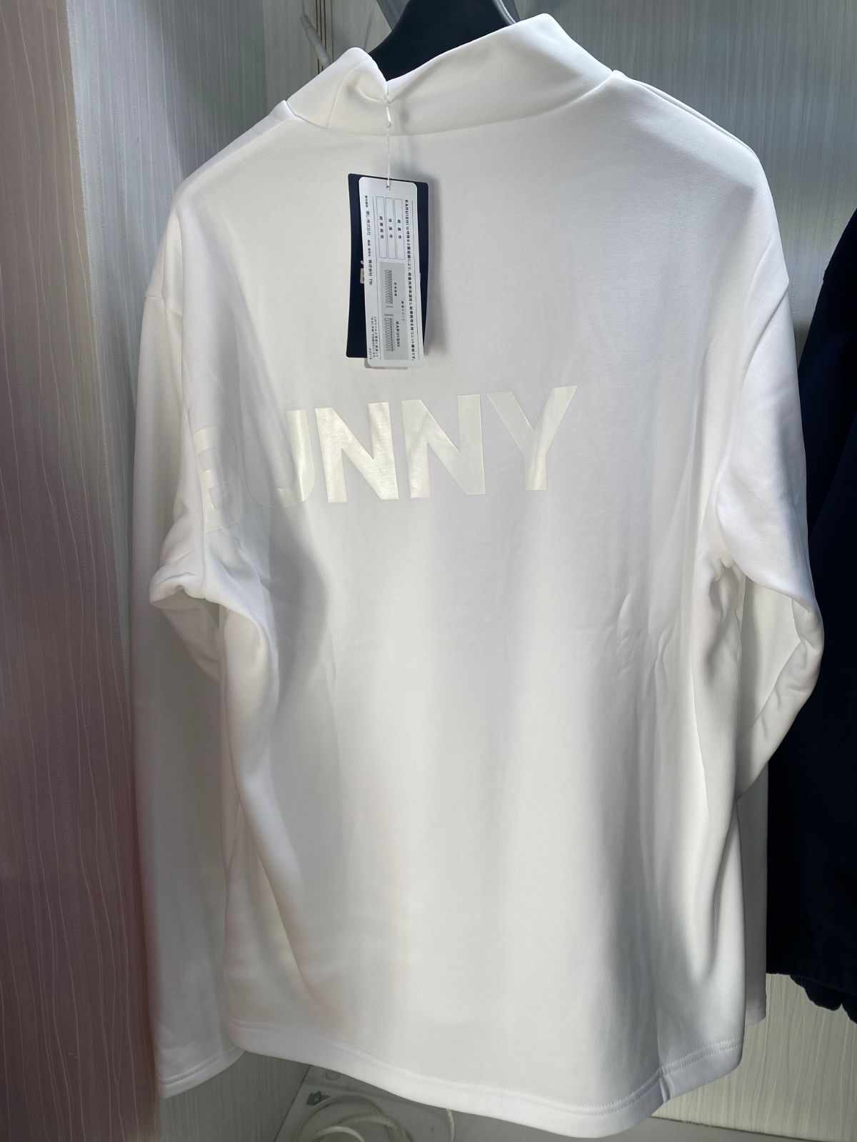 ジャックバニー モックネック 裏起毛 メンズ ゴルフ