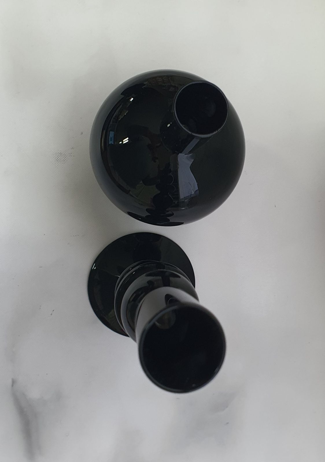  ノルディック キャンドルホルダー BK ２個セット フィギュア 置物 インテリア小物