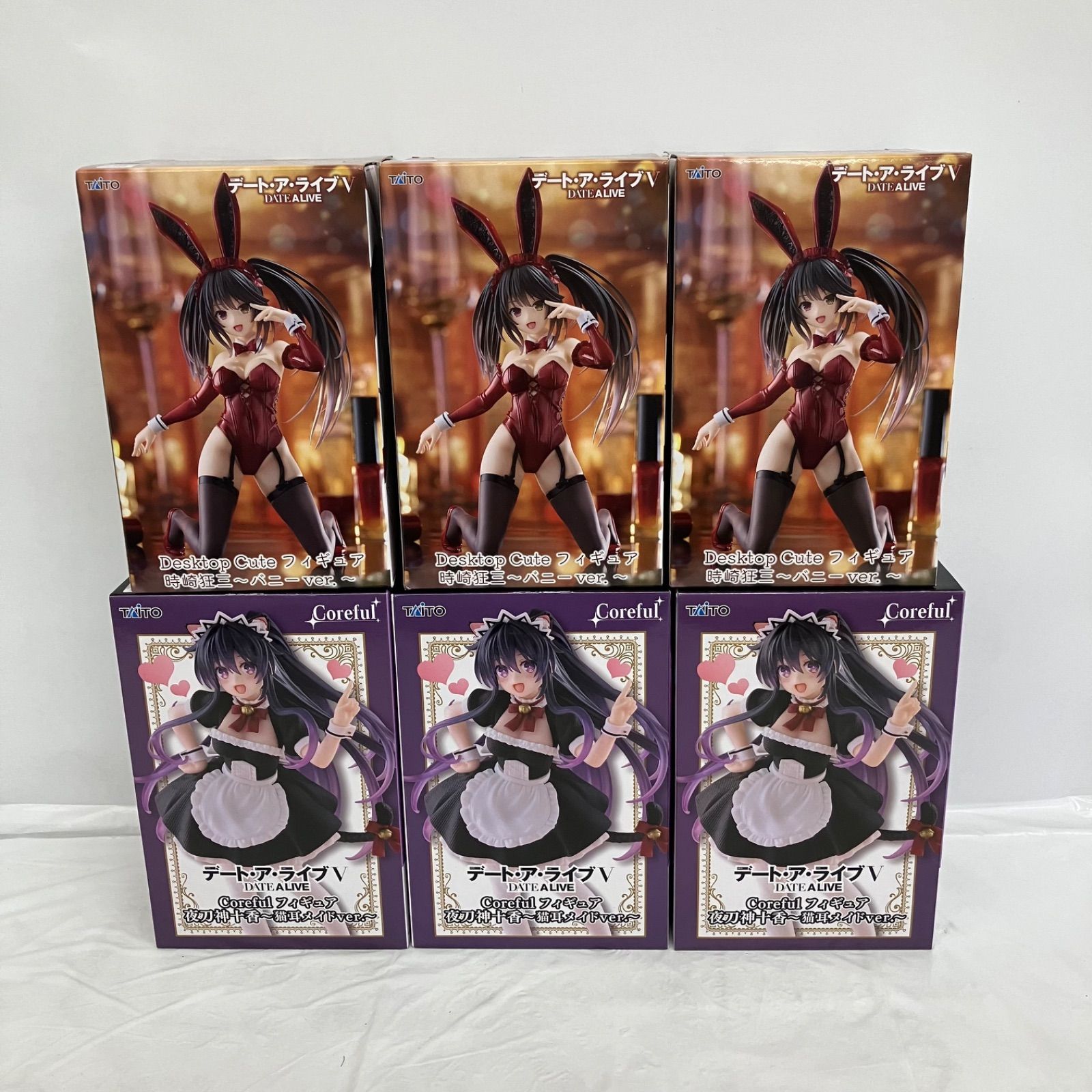 未開封 デート・ア・ライブ V Desktop Cute 時崎狂三 バニーver
