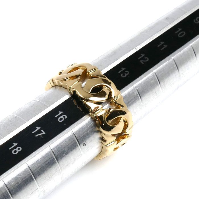 CARTIER カルティエ K18YG イエローゴールド アントルラセ リング