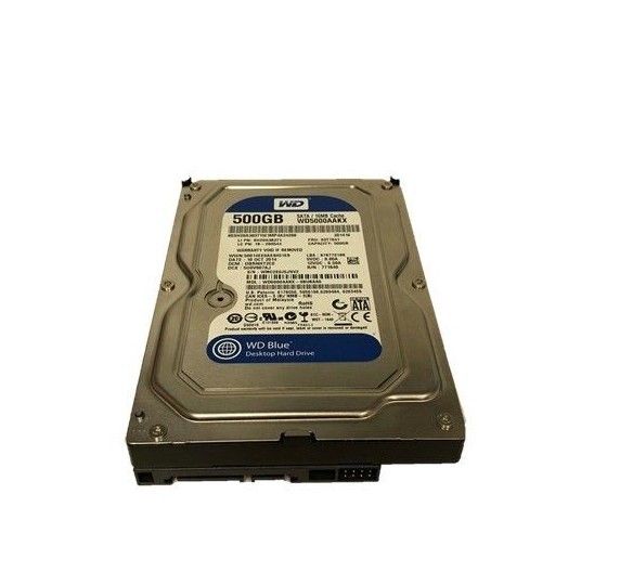 【90日保証/再生品】WD5000AAKX 500GB 7200 RPM SATA 6 Gb/s 16MB 3.5 Inch Desktop Hard Drive