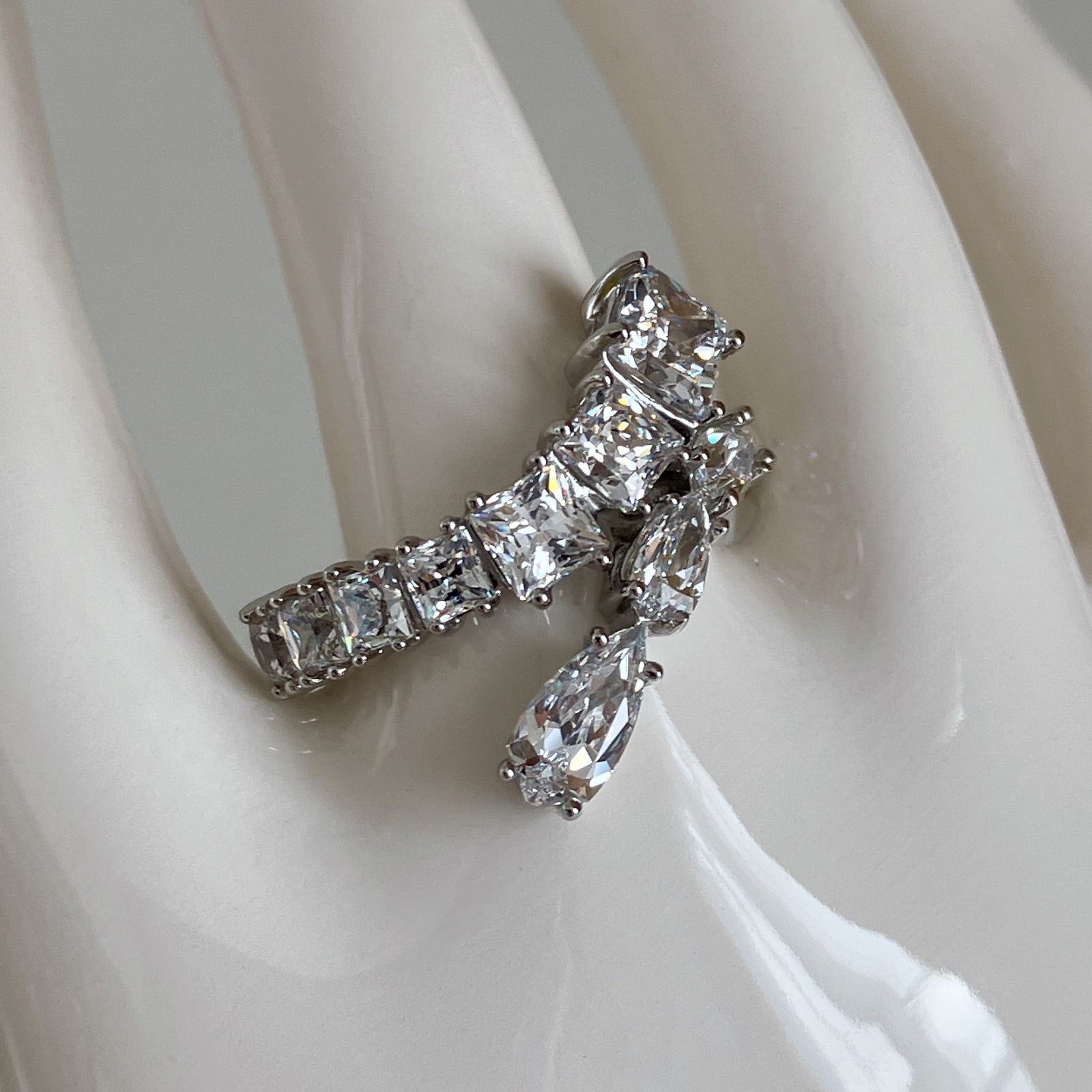 SWAROVSKI スワロフスキー Matrix リング 52サイズ - メルカリ