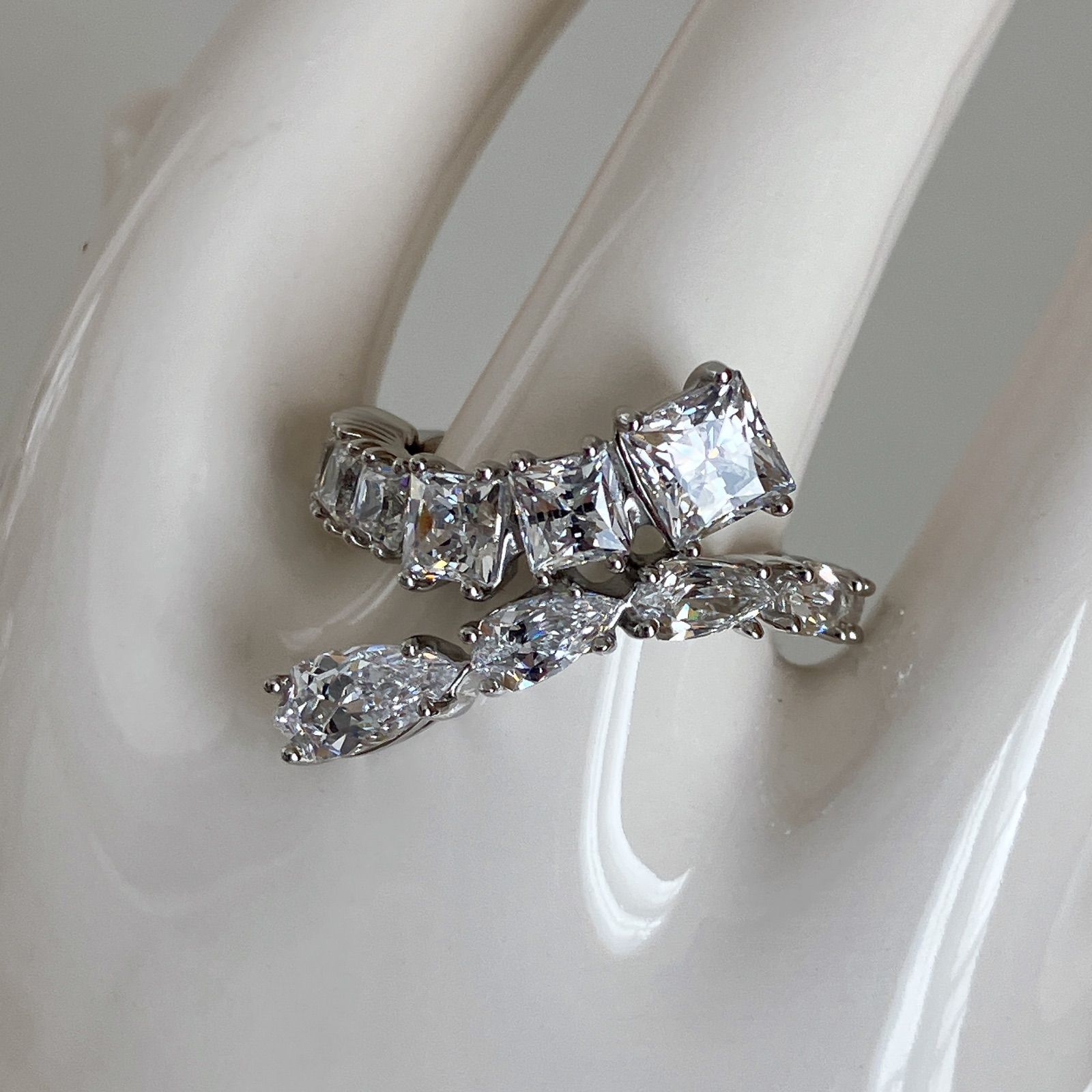 SWAROVSKI スワロフスキー Matrix リング 52サイズ - メルカリ