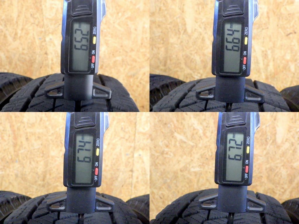 SR 345 製造 約7 5部山 BS BLIZZAK VRX 2 155 65 R 14 4本