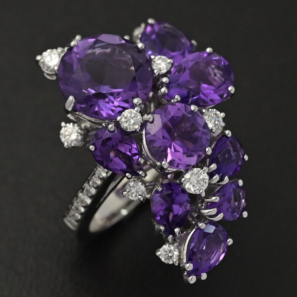 DAMIANI ダミアーニ アメシスト アメジスト ダイヤモンド リング・指輪