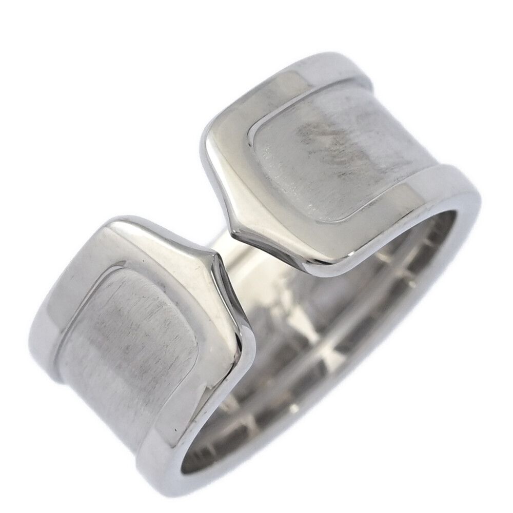 Cartier カルティエ Cドゥカルティエ C 2 Cリング･指輪 K 18 WG 750 12 6 g 16号 56 ホワイトゴールド プレゼント 記念日 ♀ S レディース 598987