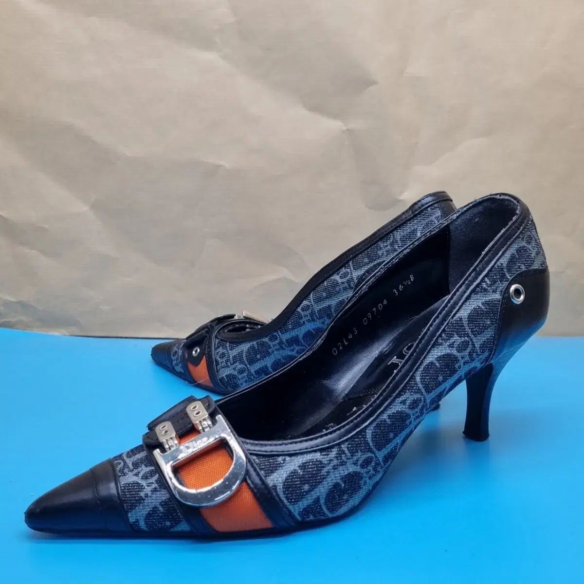 ディオール レディースシューズ 36 5 23 ヒール 6