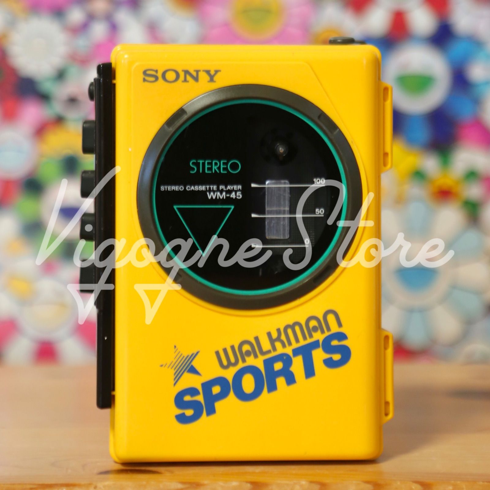 SONY SPORTS WALKMAN WM-45 青ロゴ 防滴仕様 ウォークマン ソニー