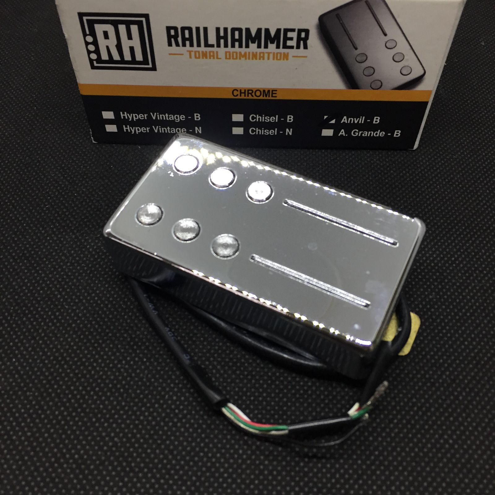 Rail Hammer ANV-B-CH Anvil Bridge Chrome f 146