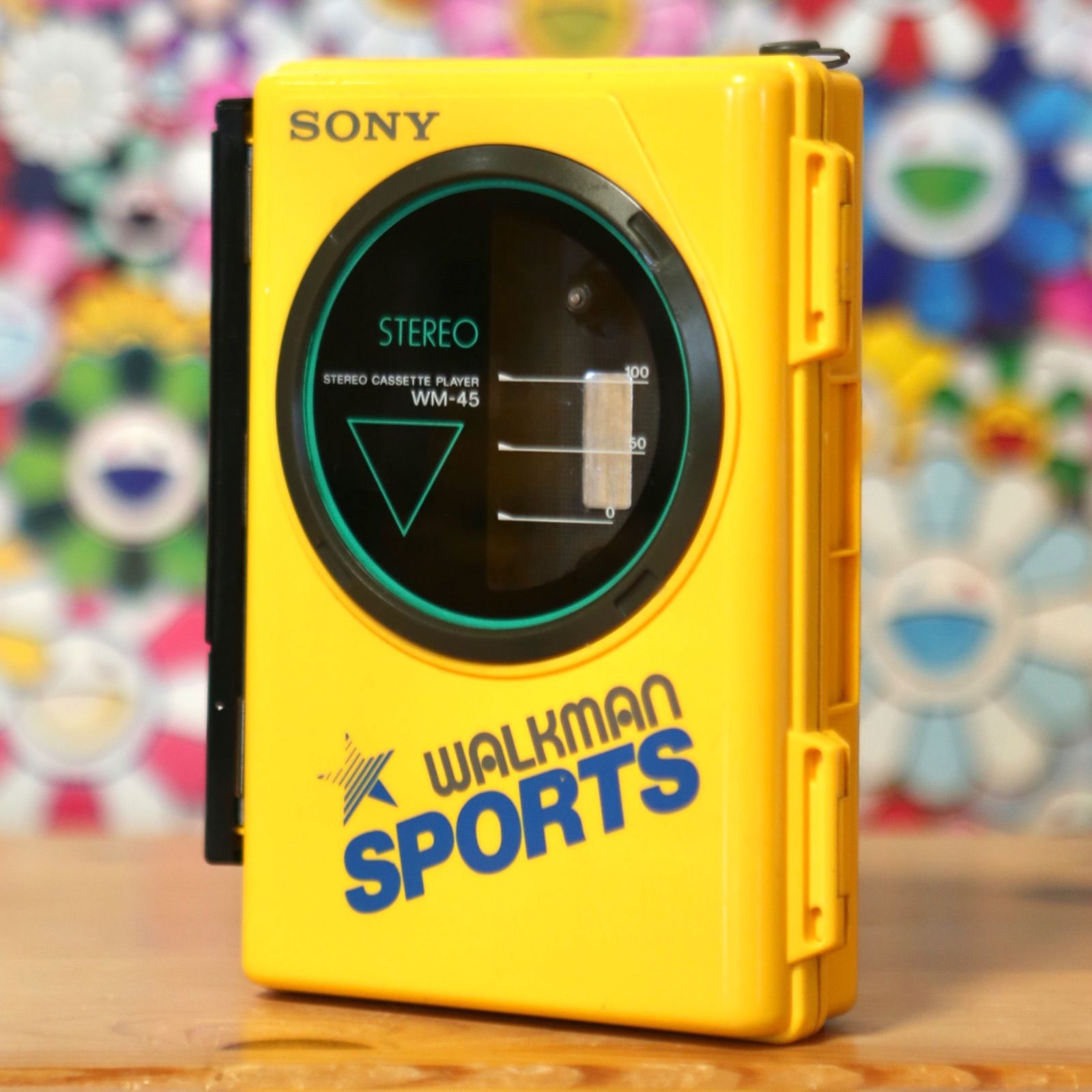 SONY SPORTS WALKMAN WM-45 青ロゴ 防滴仕様 ウォークマン ソニー