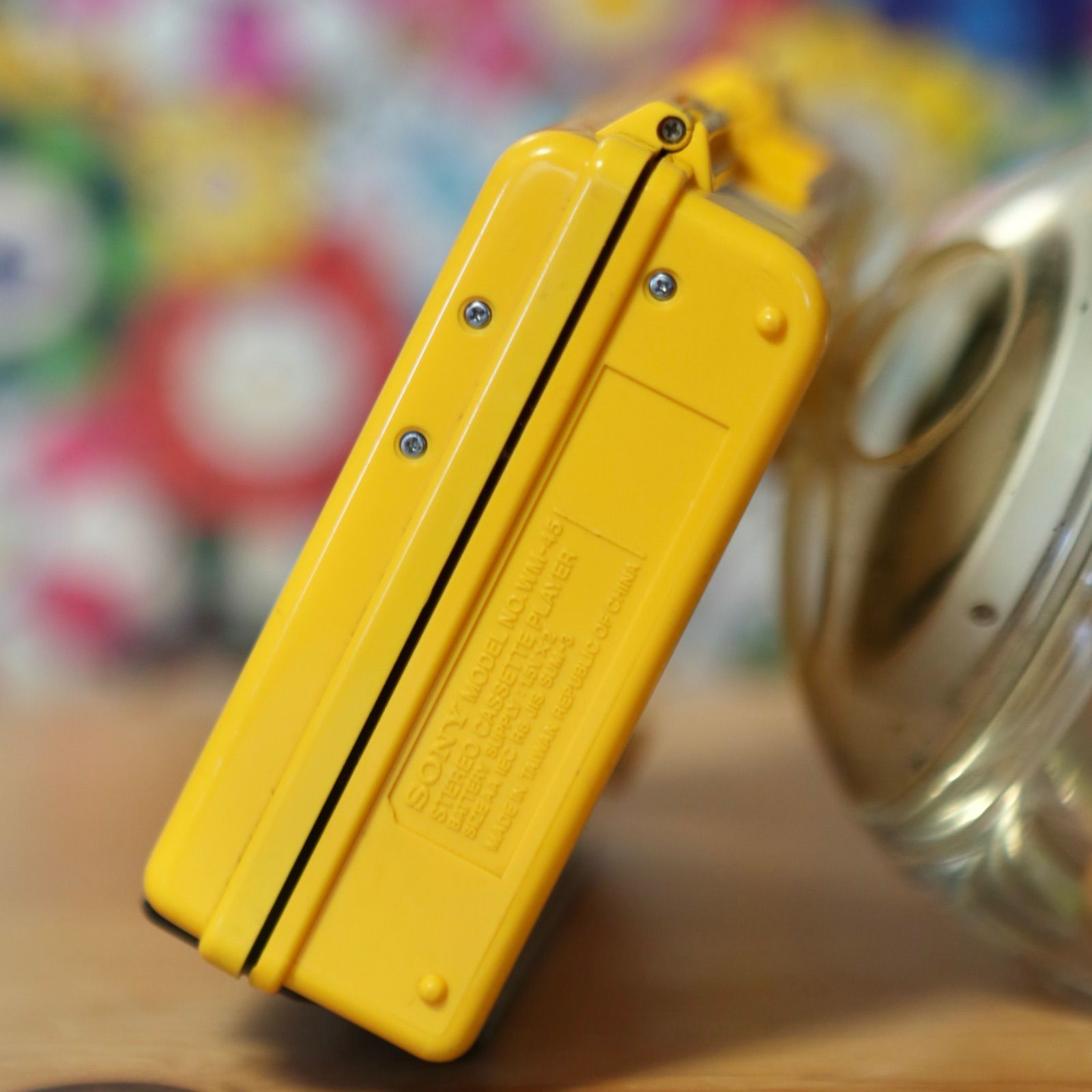 SONY SPORTS WALKMAN WM-45 青ロゴ 防滴仕様 ウォークマン ソニー