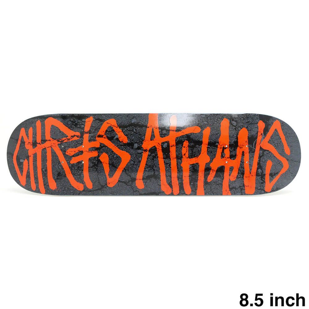 DECK デスウィッシュ デッキ CHRIS ATHANS GANG NAME 8.5 スケートボード スケボー