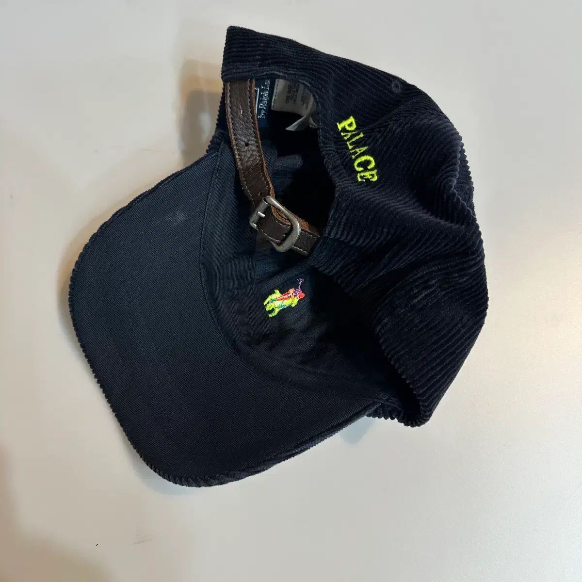 パレス ポロ コーデュロイ ベースボールキャップ ネイビー